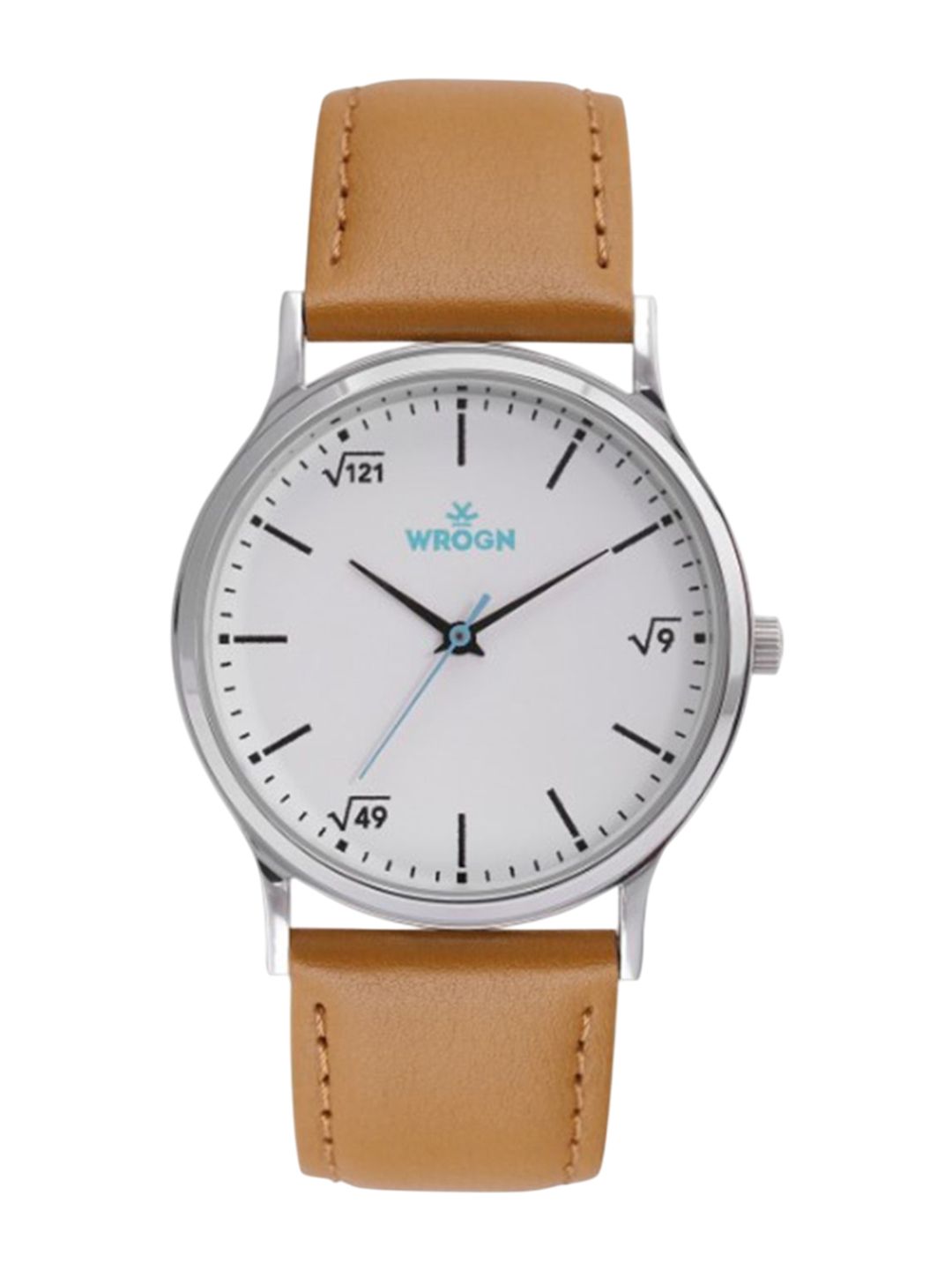 WROGN Men Embellished Dial & Leather Bracelet Style Straps Analogue Watch WRNWJ25 Set-43-image-34