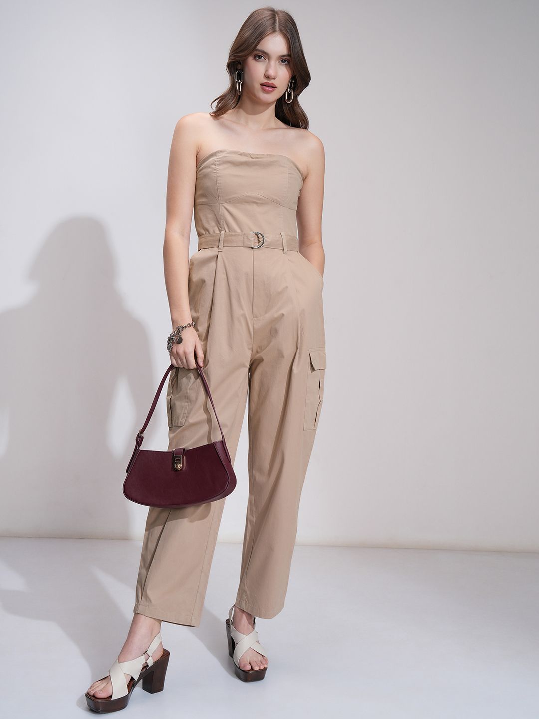 ESPYR By Tokyo Talkies Women Strapless Basic Jumpsuit-picture-13