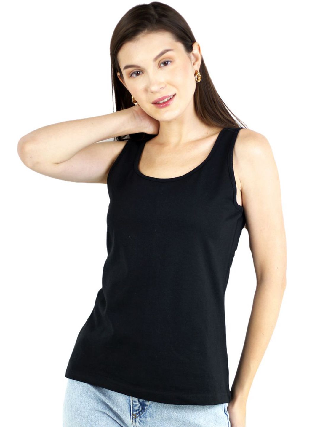 ARTYSKA Cotton Scoop Neck Tank Top-picture-17