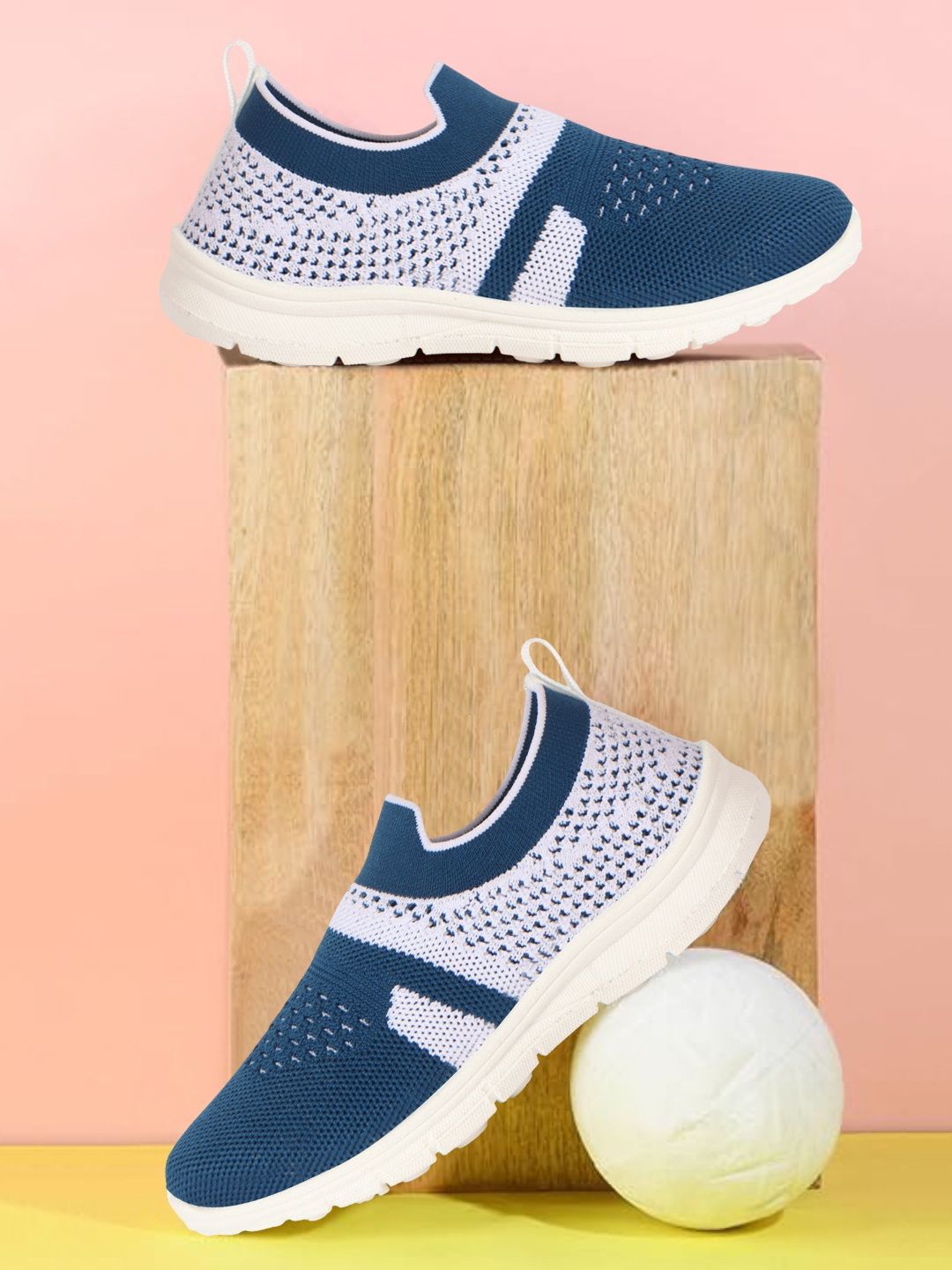 SPRENGE Girls Woven Design Flyknit Sneakers-picture-34