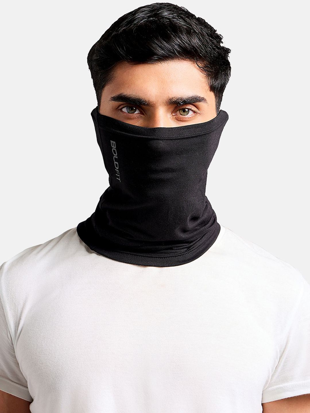 BOLDFIT Unisex Black Bandana Headband-image-18