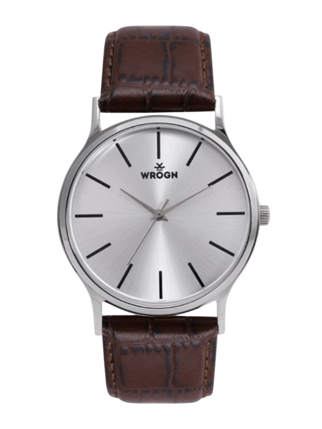 WROGN Men Dial & Leather Straps Analogue Watch WRNWJ25 Set-17-picture-34