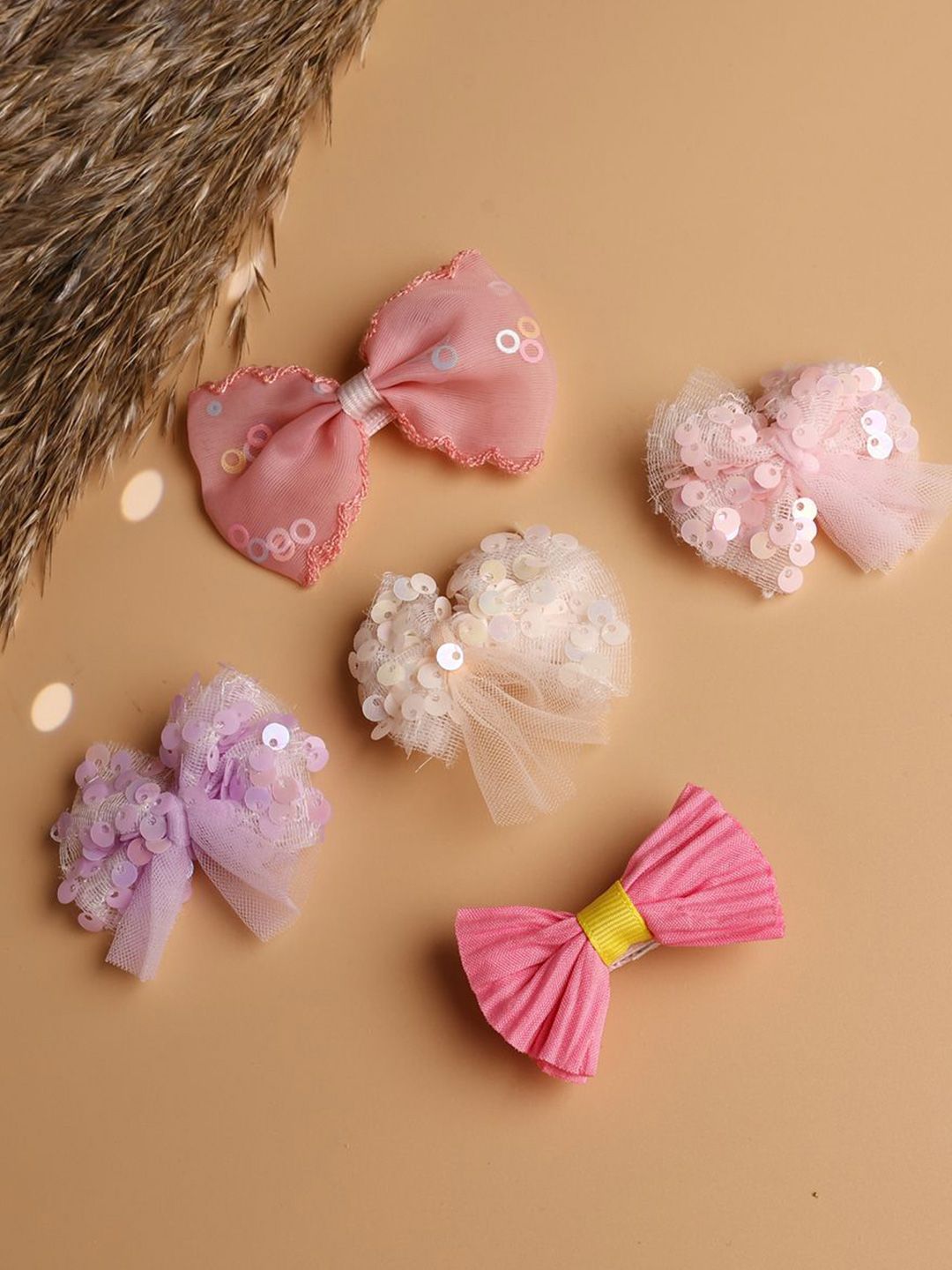 Jewelz Girls Set of 5 Alligator Hair Clip-picture-52