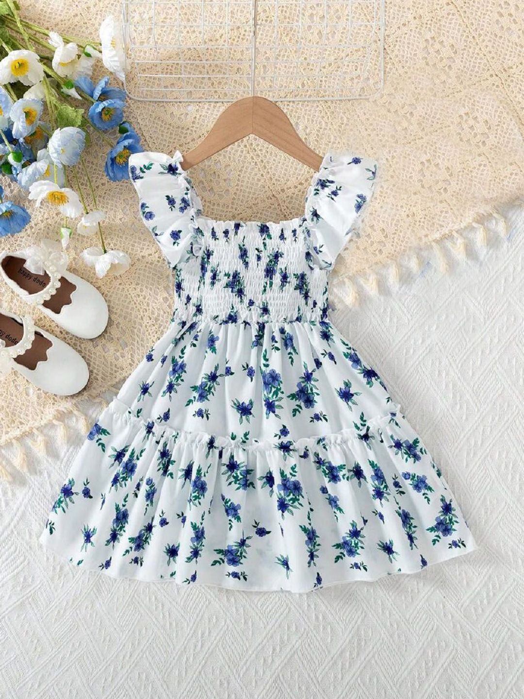 BAESD Girls Printed Fit & Flare Dress-picture-41