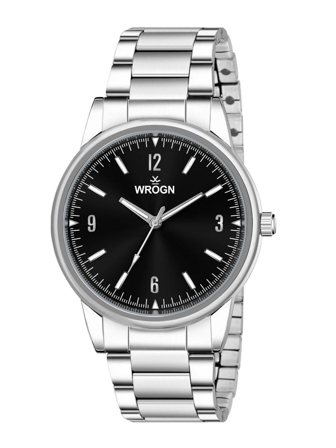 WROGN Men Embellished Dial & Bracelet Style Straps Analogue Watch WRNWJ25 Set-75-picture-21
