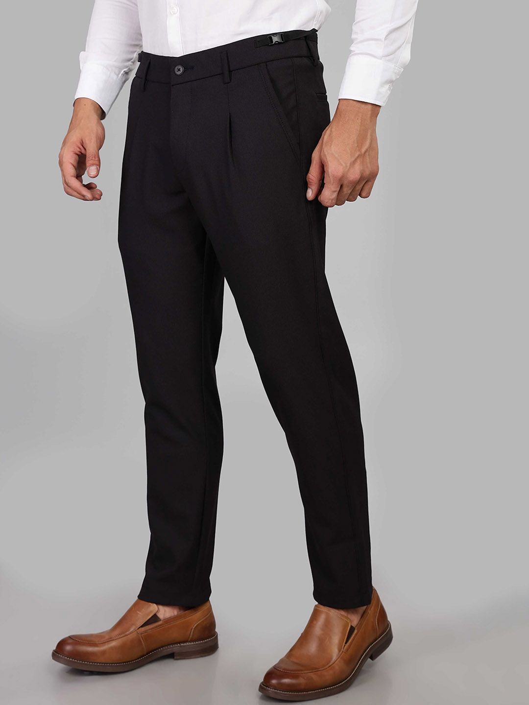 Mast & Harbour Men Loose Fit Trousers-picture-30