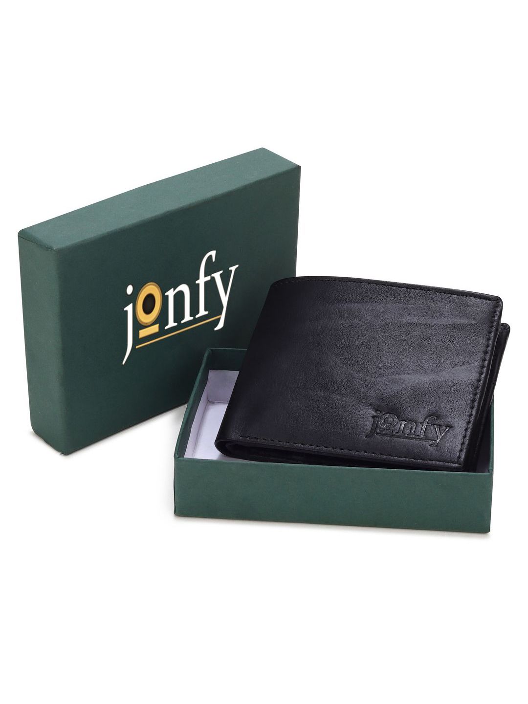 JONFY Men PU Two Fold Wallet-picture-14