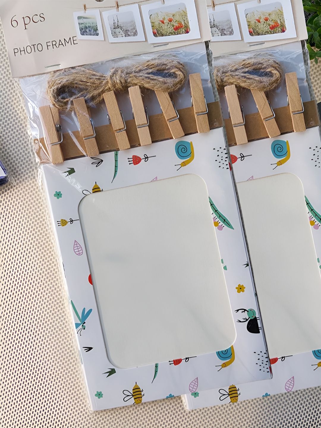 Art Street Green & White 8 to 12 Pieces Paper Wall Photo Frames-picture-20