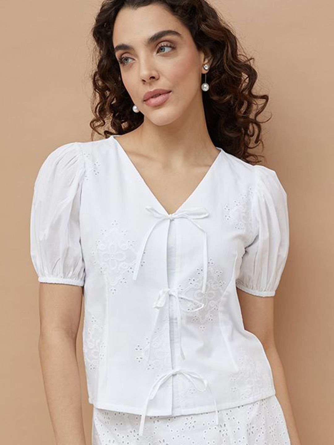 CODE by Lifestyle Embroidered Cotton Top-picture-33