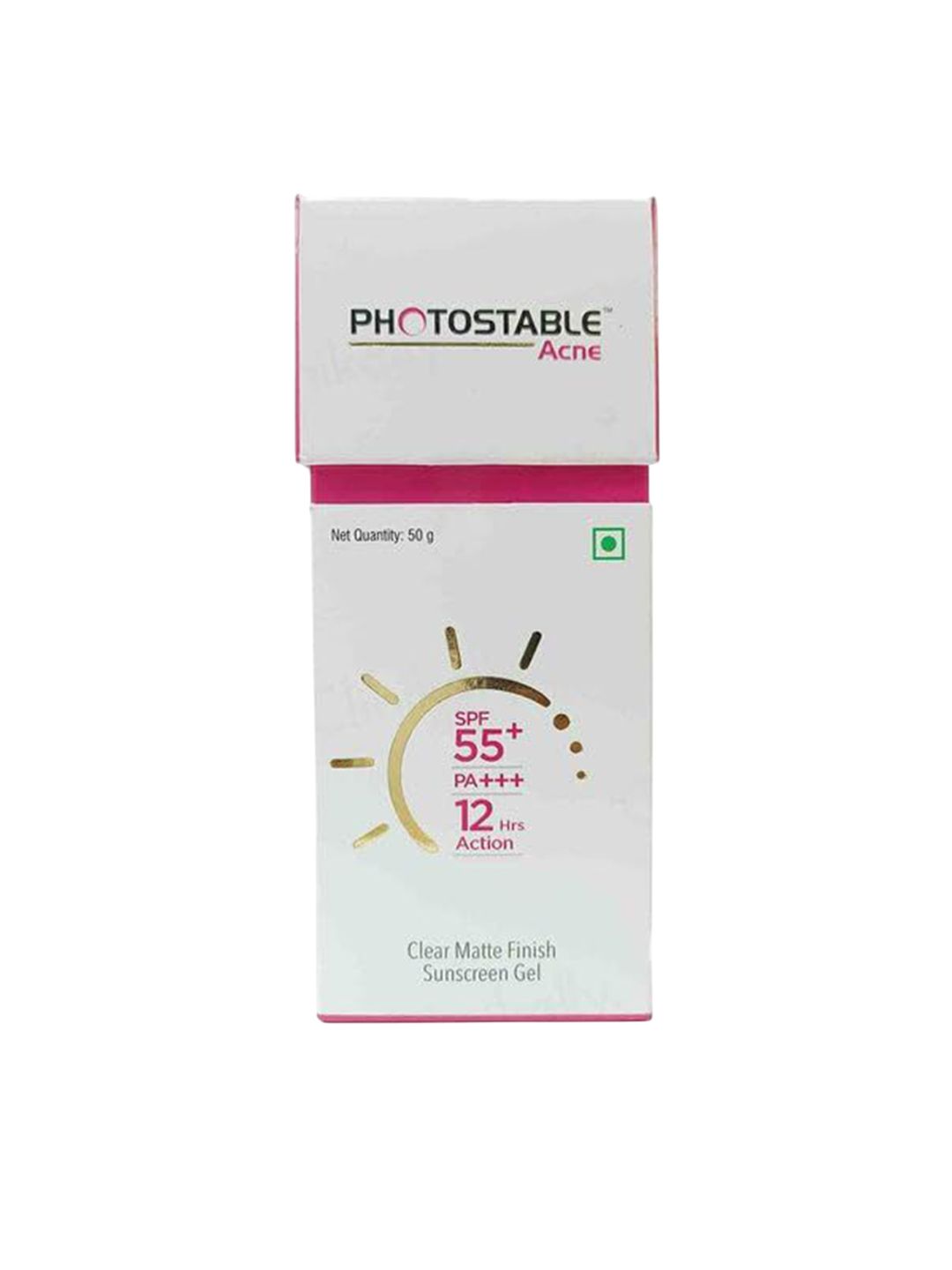 Photostable Acne Face Sunscreen Gel With SPF 55+- 50 g-image-36
