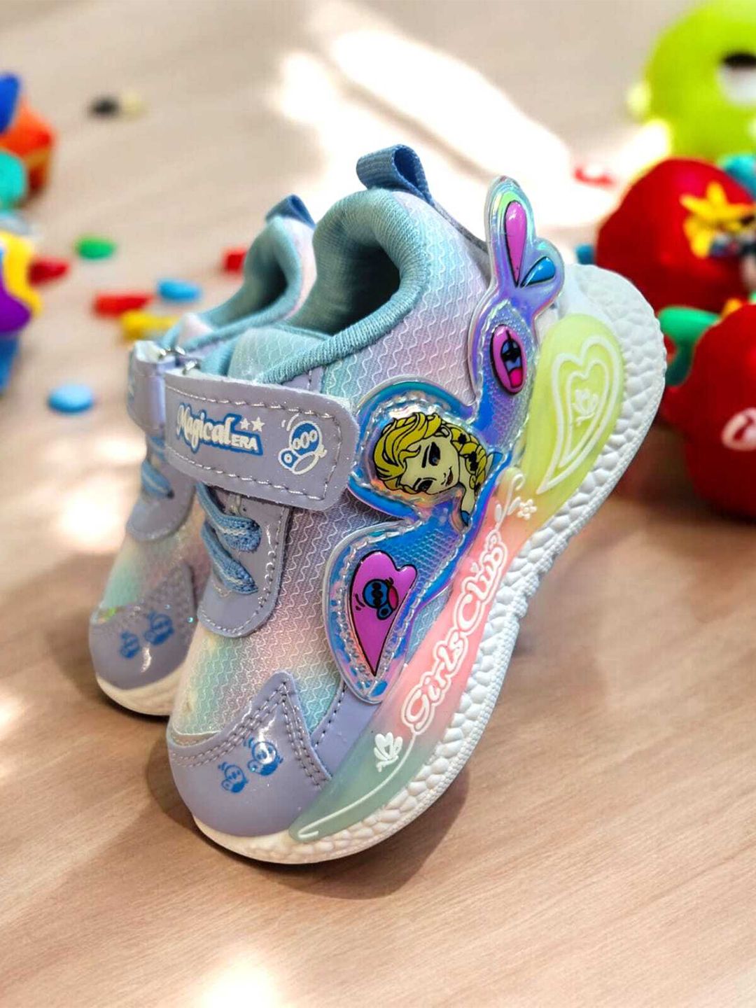 Binos Unisex Kids PU Sneakers-picture-14