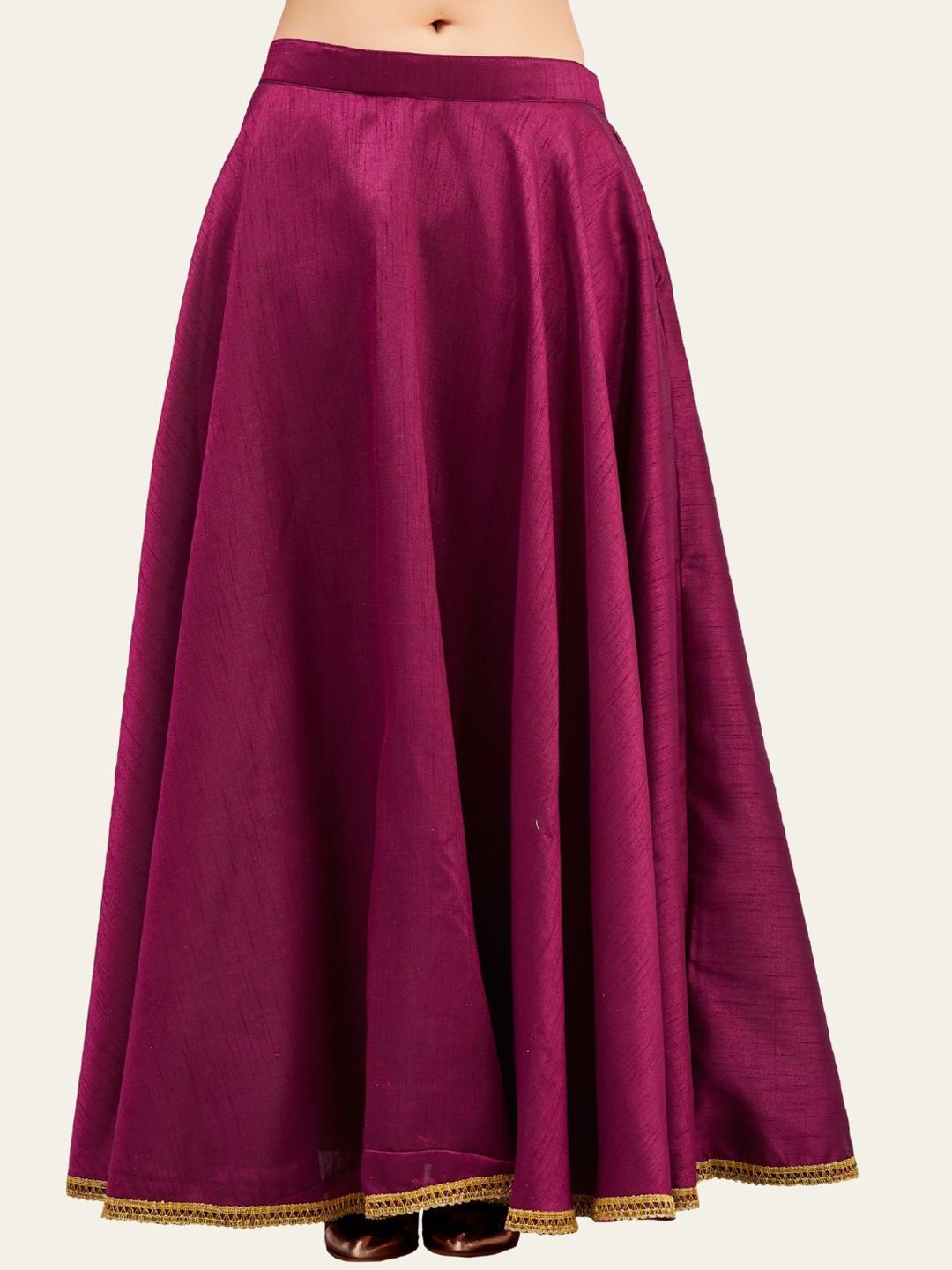 Studio Shringaar Flared Maxi Ethnic Skirt-picture-20