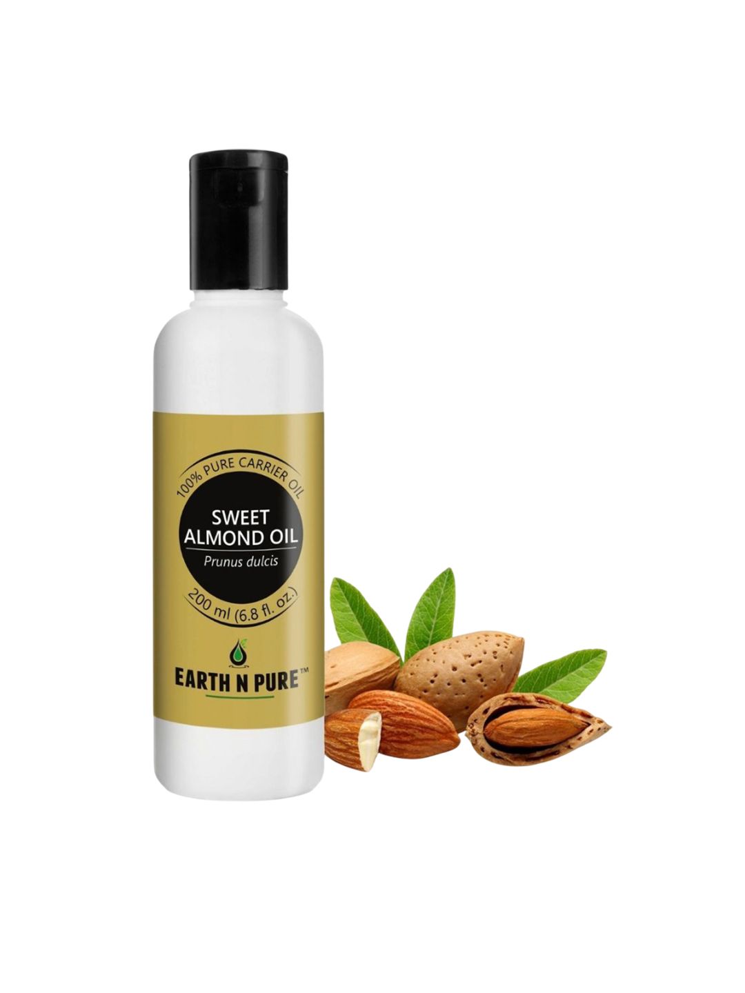 EARTH N PURE 100% Sweet Almond Carrier Oil Natural & Therapeutic Grade - 200 ml-picture-31