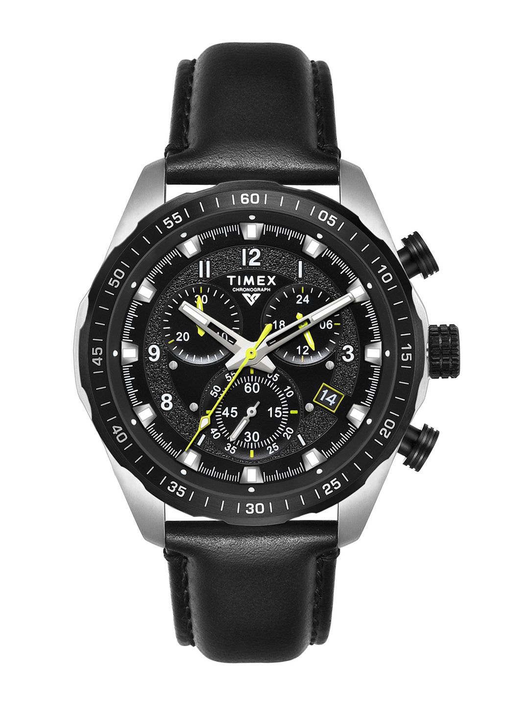 Timex Men Dial & Leather Straps Analogue Chronograph Watch TWEG26003-picture-38