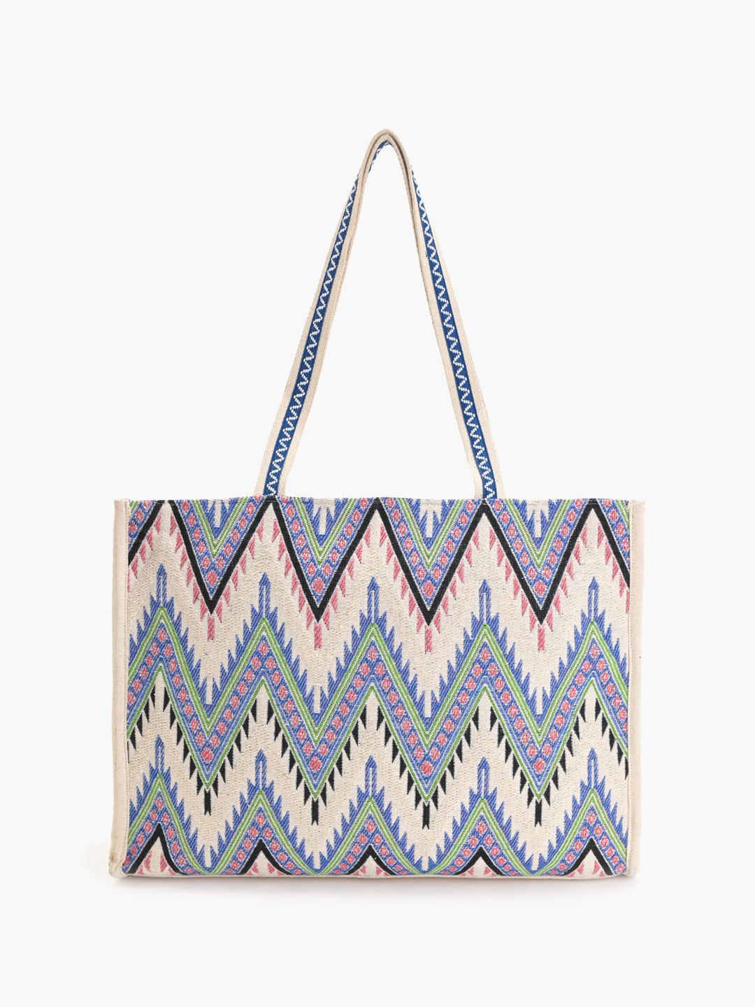 Anouk Women Geometric Printed Structured Cotton Shoulder Bag-picture-32