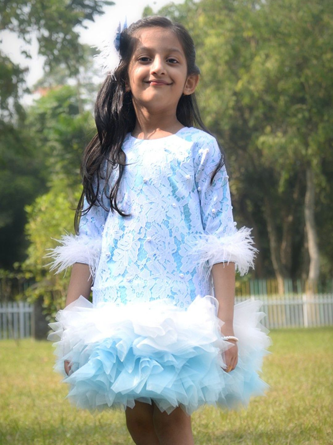 TOPLOVE Tie and Dye Dyed Satin A-Line Dress-picture-42