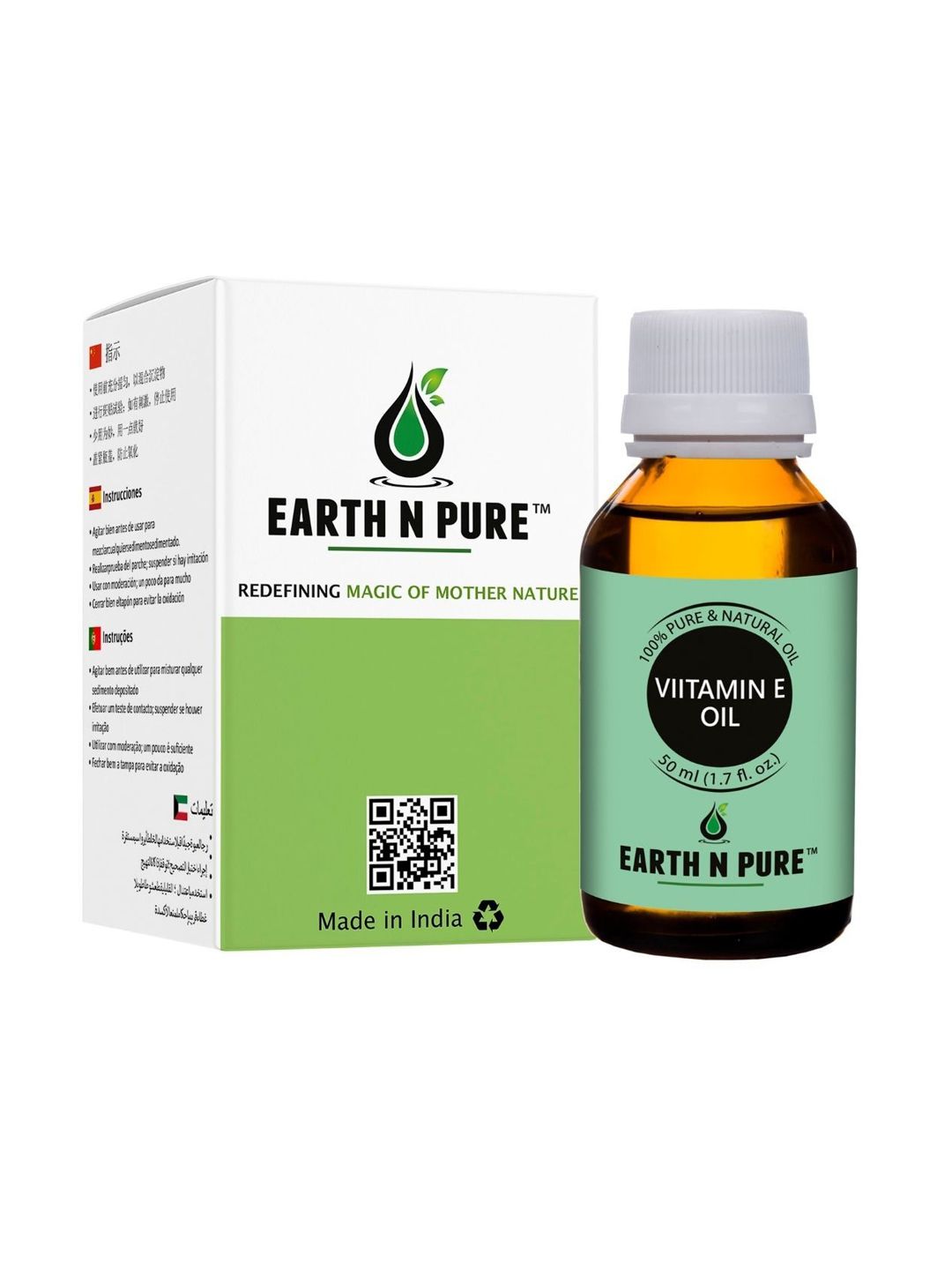 EARTH N PURE 100% Pure & Natural Vitamin E Oil & Therapeutic Grade - 50 ml-picture-20