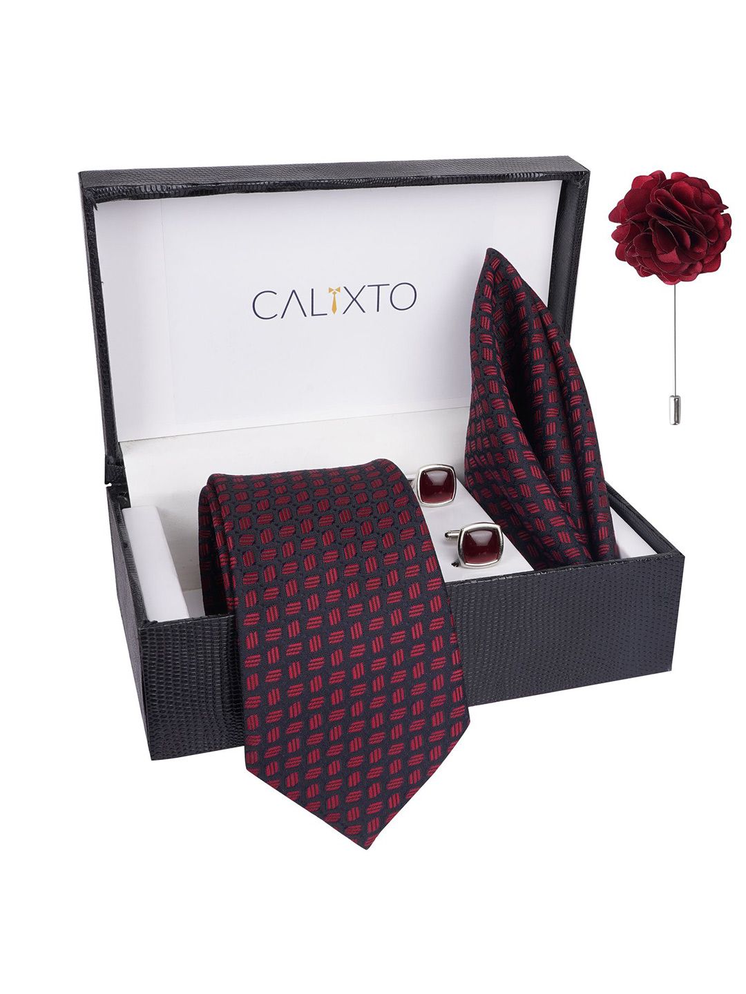 CALIXTO Men Set Of 4 Accessory Gift Set-picture-16