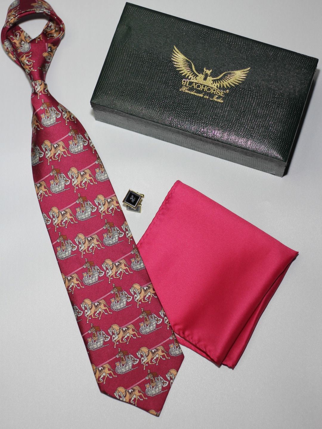 BLAQHORSE Men Printed Accessory Gift Set-picture-34