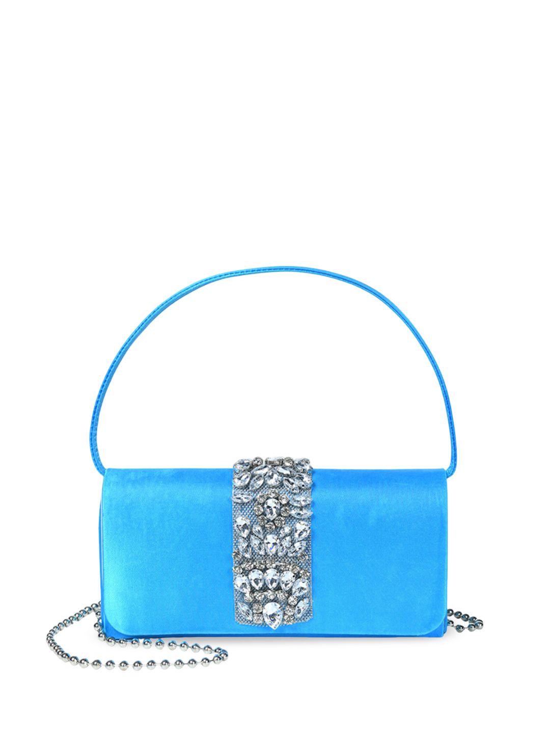 PELLE LUXUR Embellished Structured Handheld Bag-picture-25