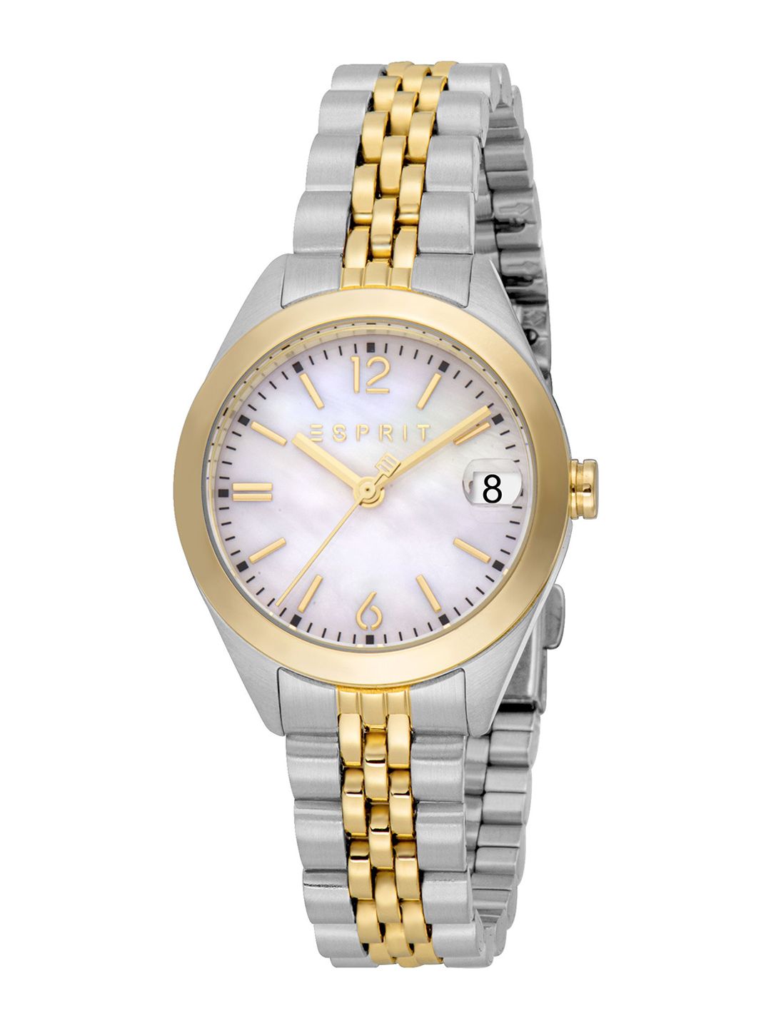 ESPRIT Women Mother of Pearl Dial & Stainless Steel Straps Analogue Watch ES1L388M0065-picture-27
