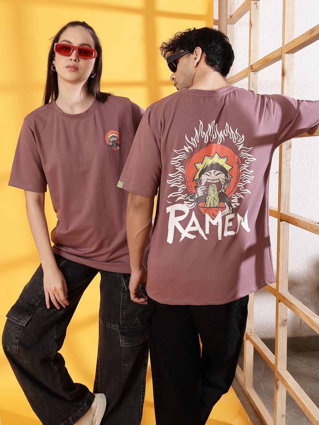 Rigo Unisex Typography Printed T-shirt-picture-40