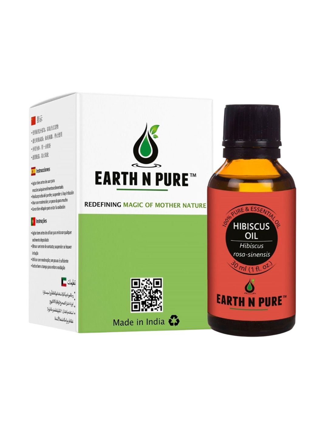 EARTH N PURE 100% Hibiscus Essential Oil Natural & Therapeutic Grade - 30 ml-picture-32