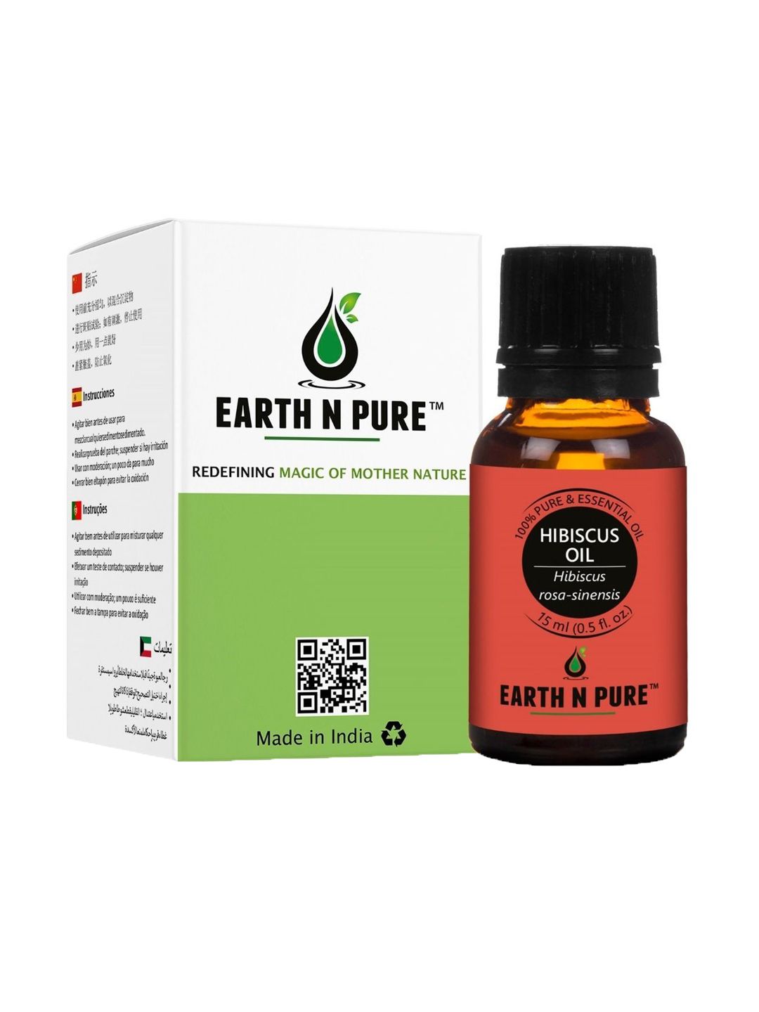 EARTH N PURE 100% Hibiscus Essential Oil Natural & Therapeutic Grade - 15 ml-picture-39