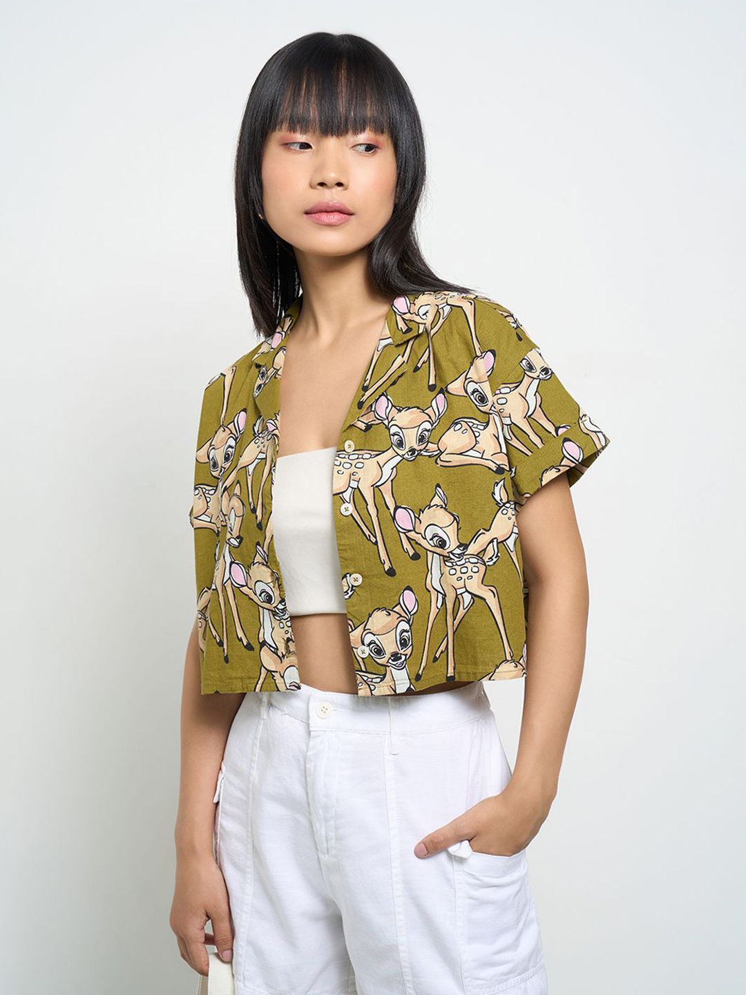 Honey by Pantaloons Floral Print Cotton Boxy Top-picture-15