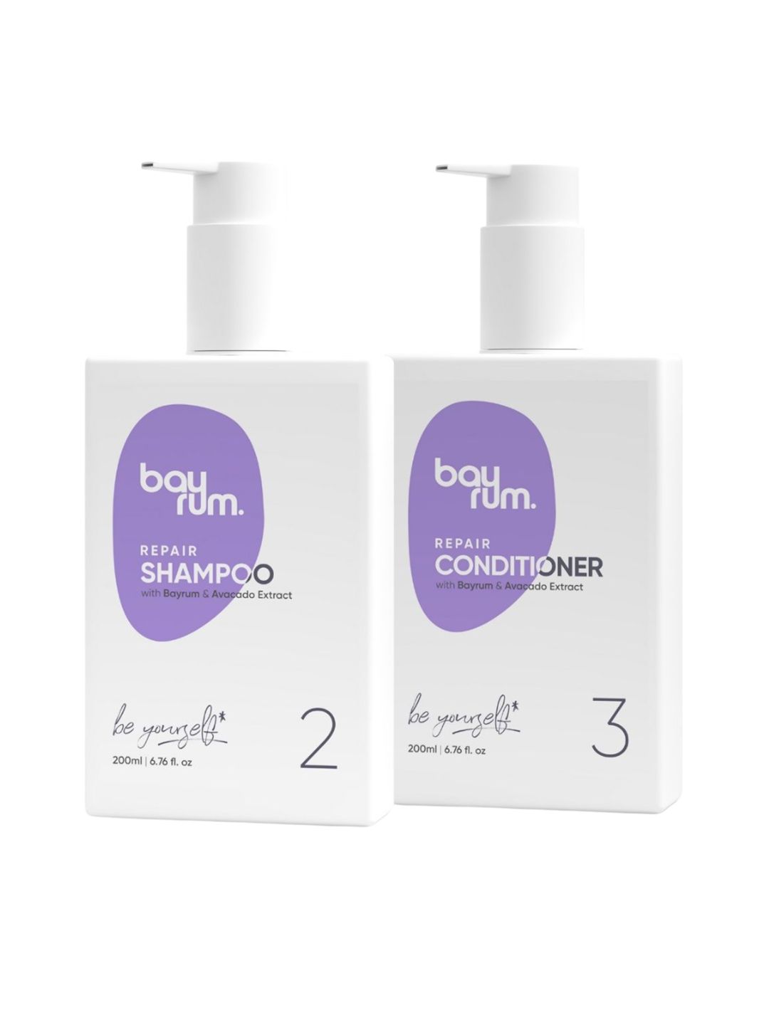 BAYRUM Set Of 2 Hair Repair Shampoo & Conditioner Combo For Dandruff - 200ml Each-image-18