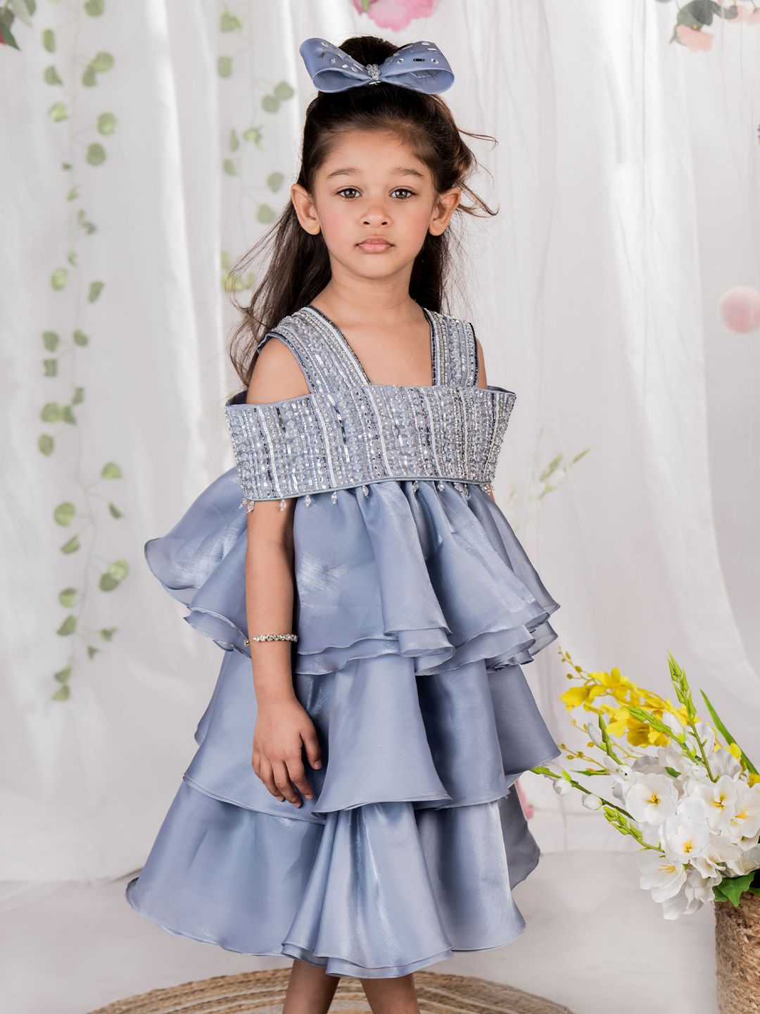 TOPLOVE Net A-Line Dress-image-21