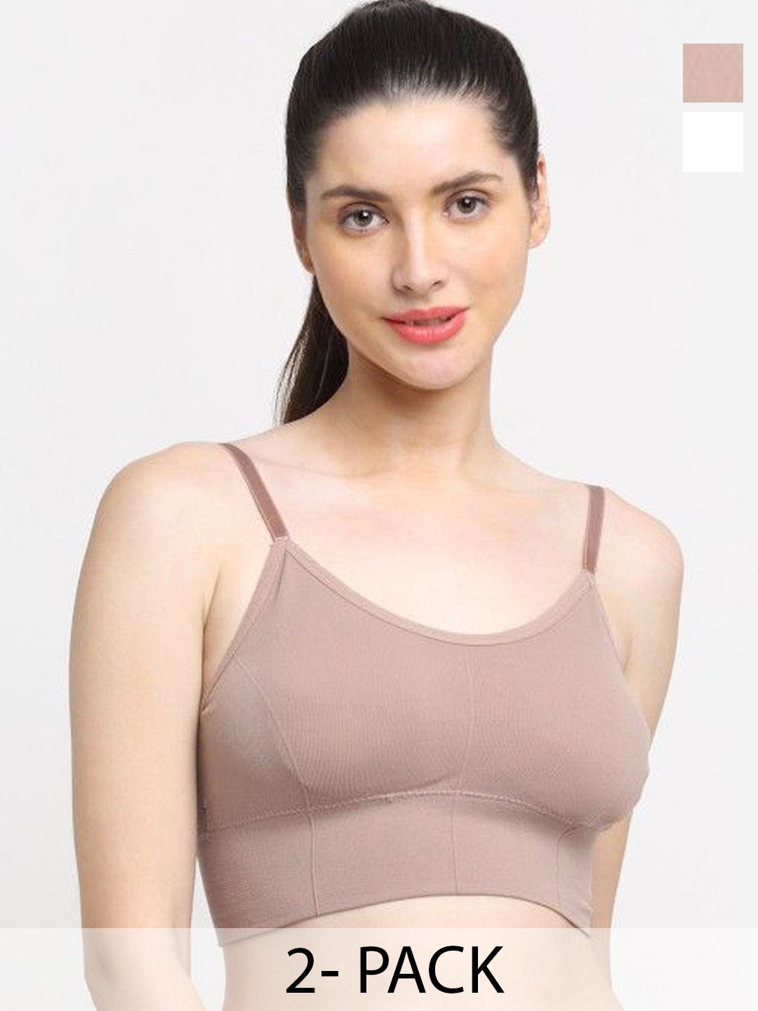 Taslar Pack Of 2 Women Full Coverage Beginners Bra-picture-15