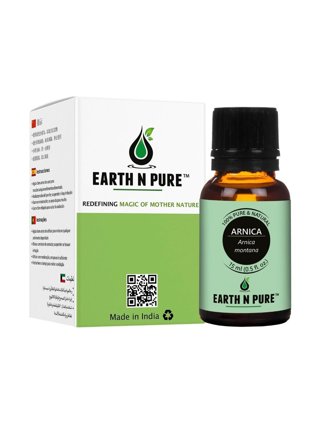 EARTH N PURE 100% Pure & Natural Nourished Skin Arnica Oil - 15 ml-picture-10
