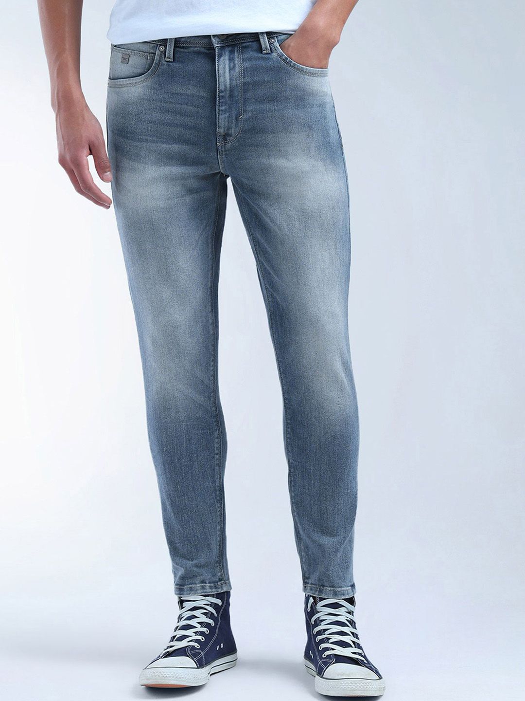 Flying Machine Men Relaxed Fit Light Fade Stretchable Jeans-picture-36