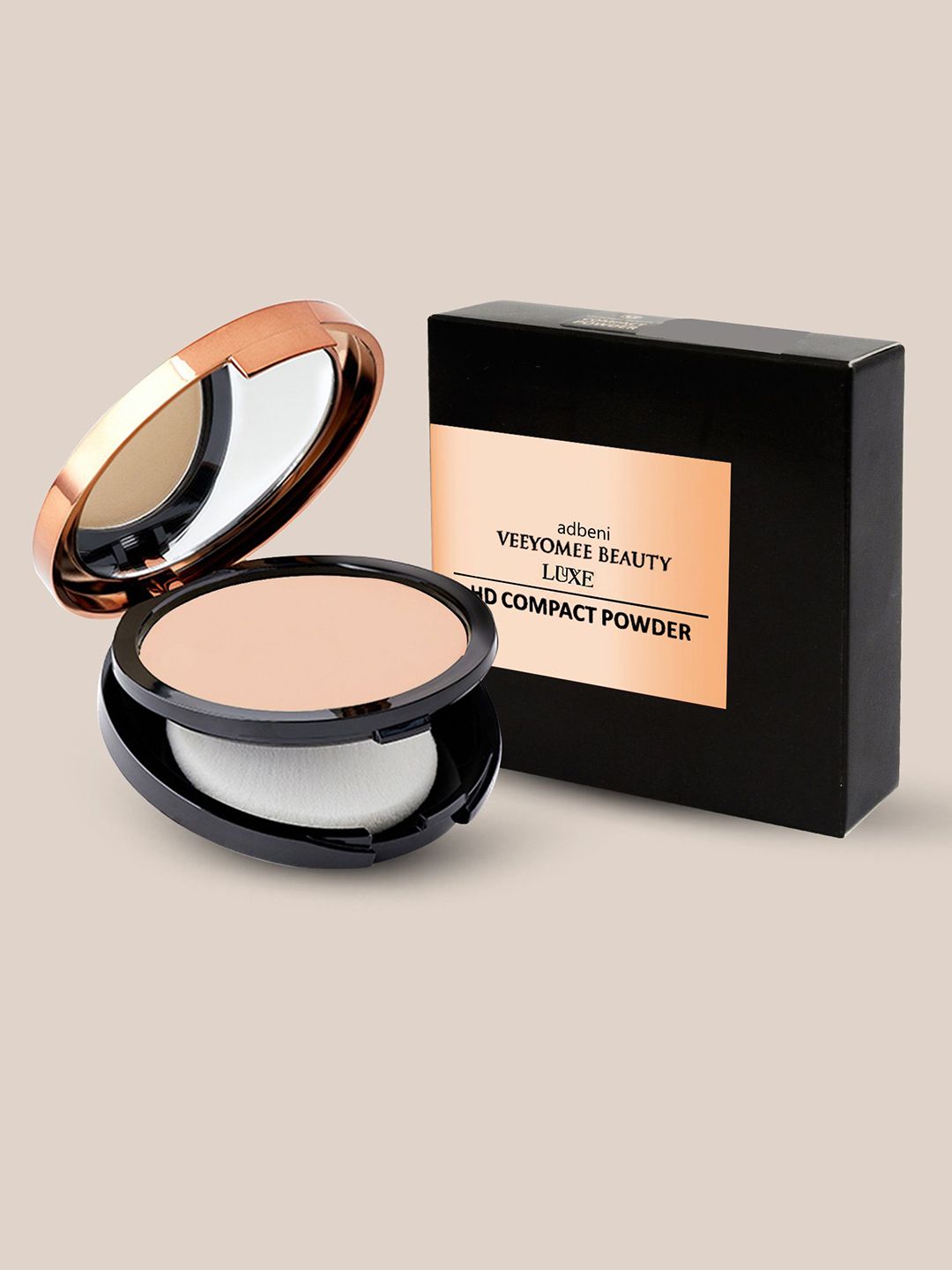 Adbeni HD Long-Lasting Matte Finish Compact Powder - 9 g - Shade - 01-picture-30