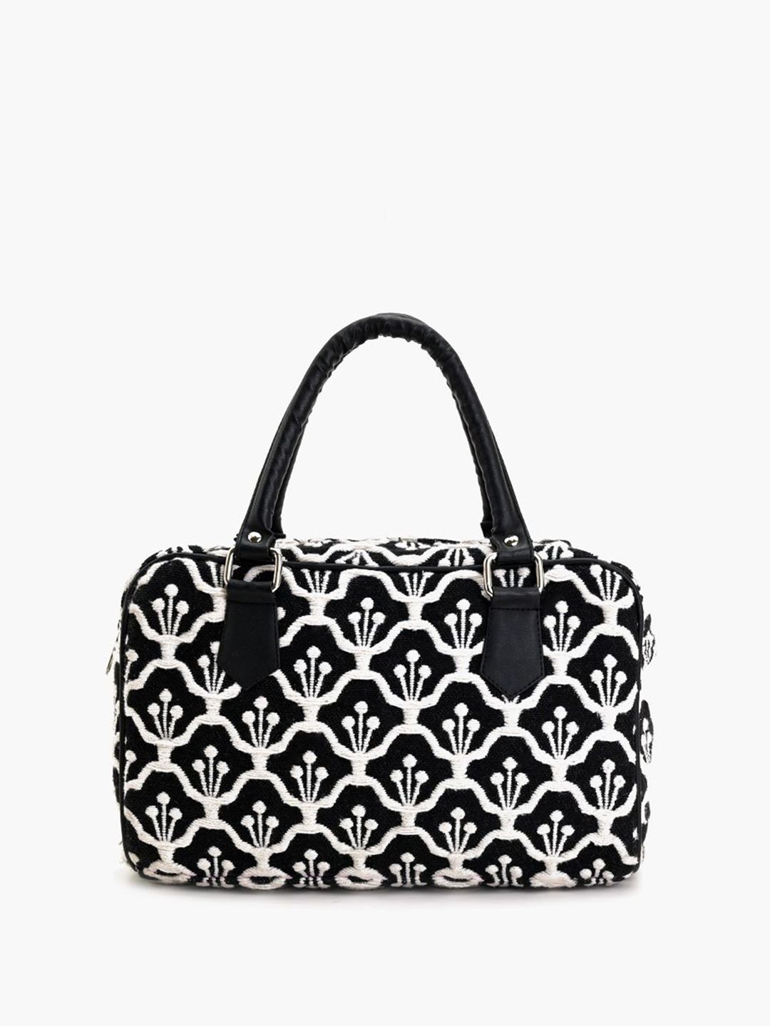 Anouk Women Textured Structured Cotton Handheld Bag-picture-16