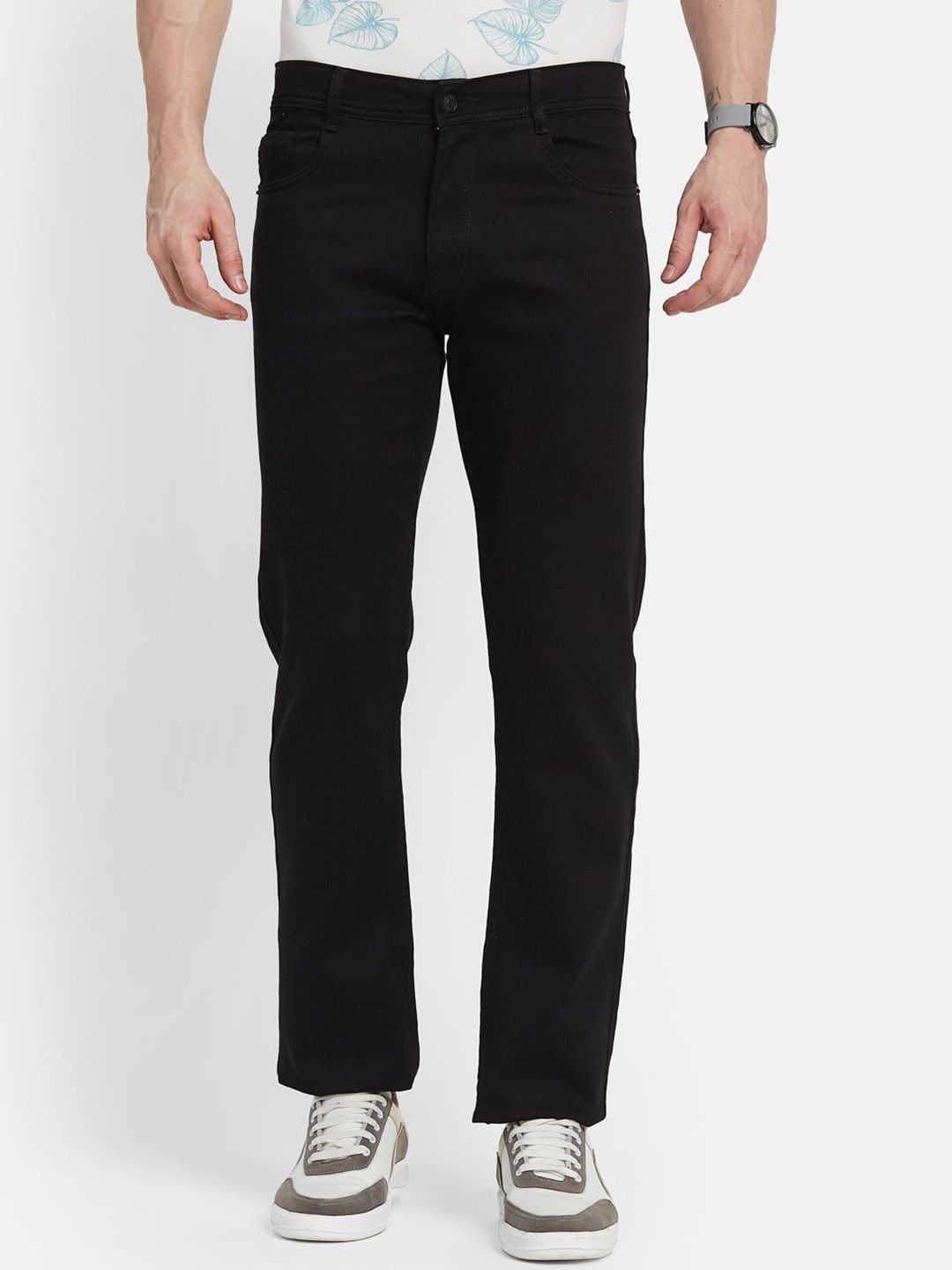 Octave Men Straight Fit Light Fade Stretchable Jeans-picture-15