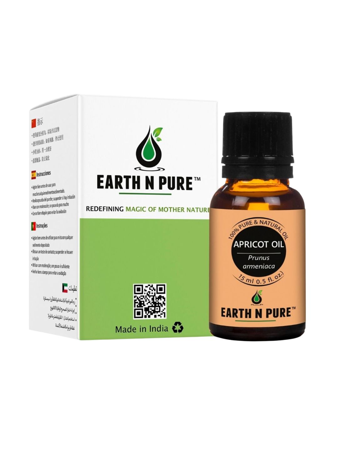 EARTH N PURE 100% Apricot Oil Natural & Therapeutic Grade - 15 ml-picture-28