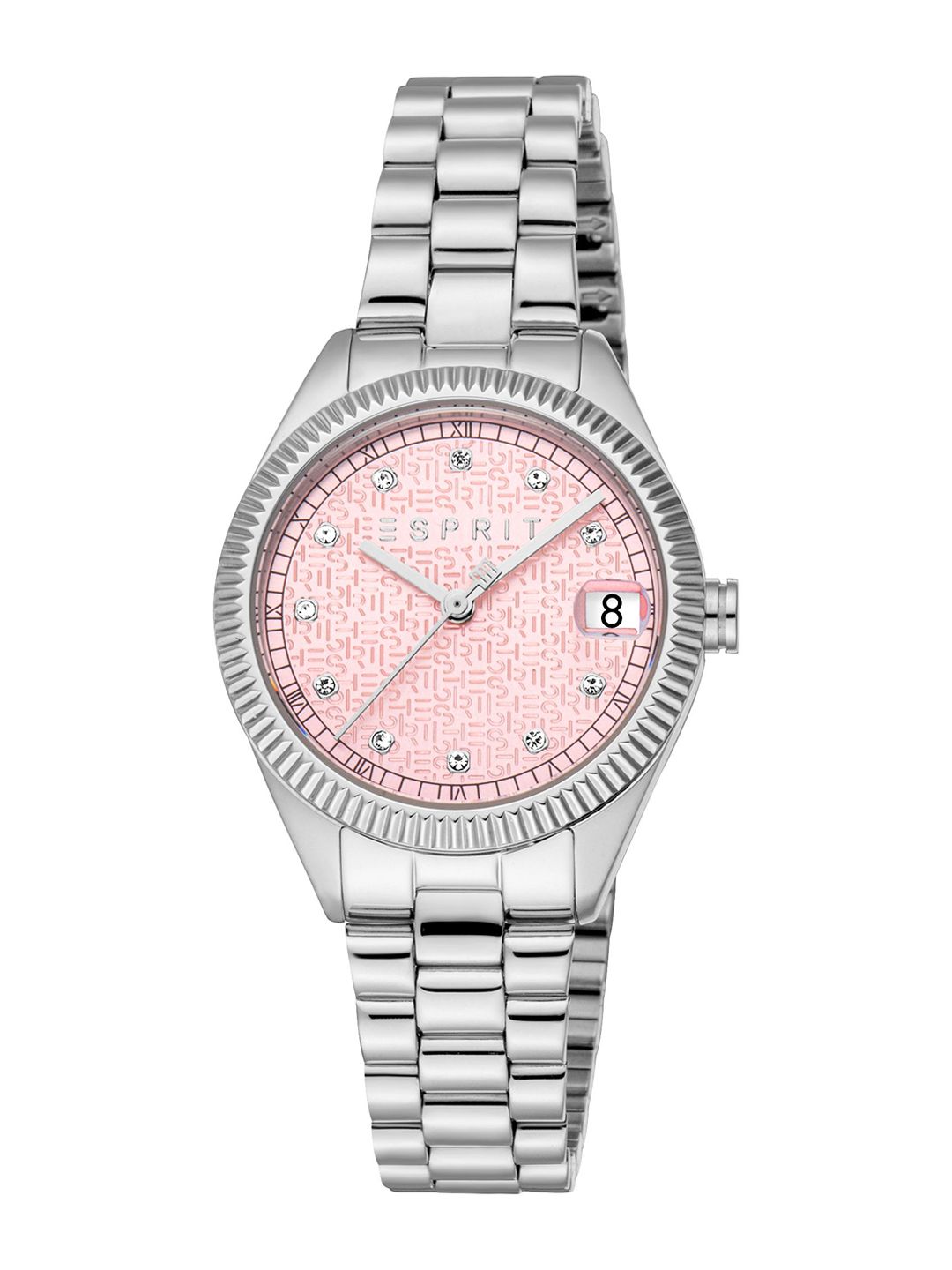 ESPRIT Women Embellished Dial & Stainless Steel Straps Analogue Watch ES1L433M0015-picture-10