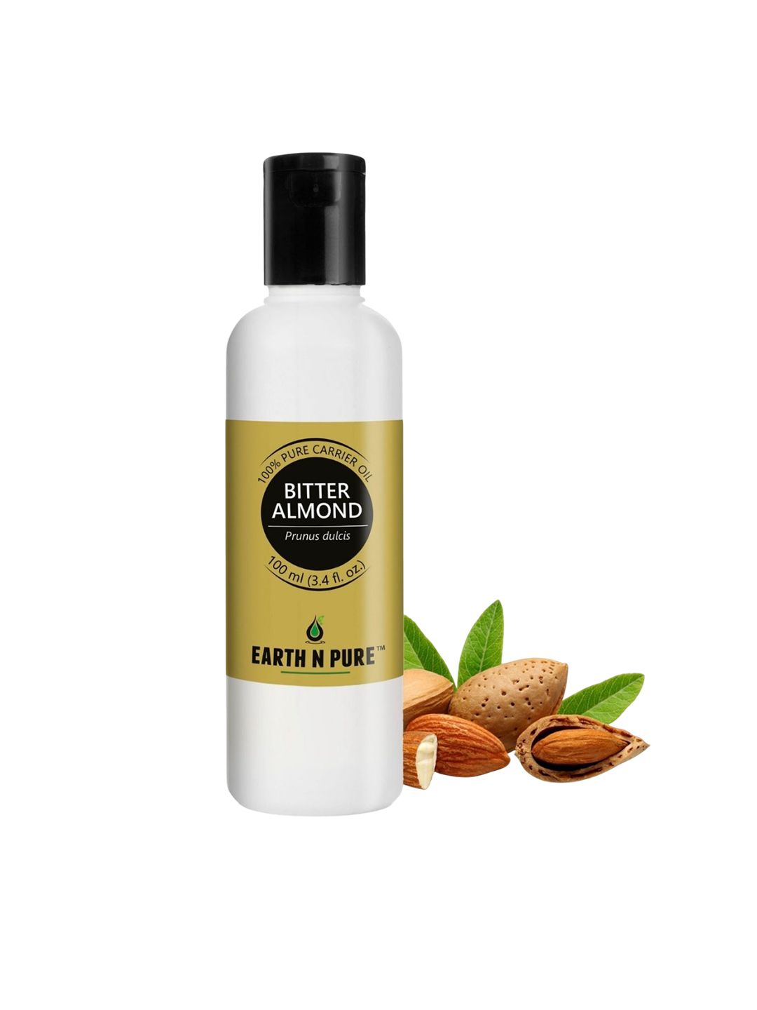 EARTH N PURE 100% Bitter Almond Carrier Oil Natural & Therapeutic Grade - 100 ml-picture-40