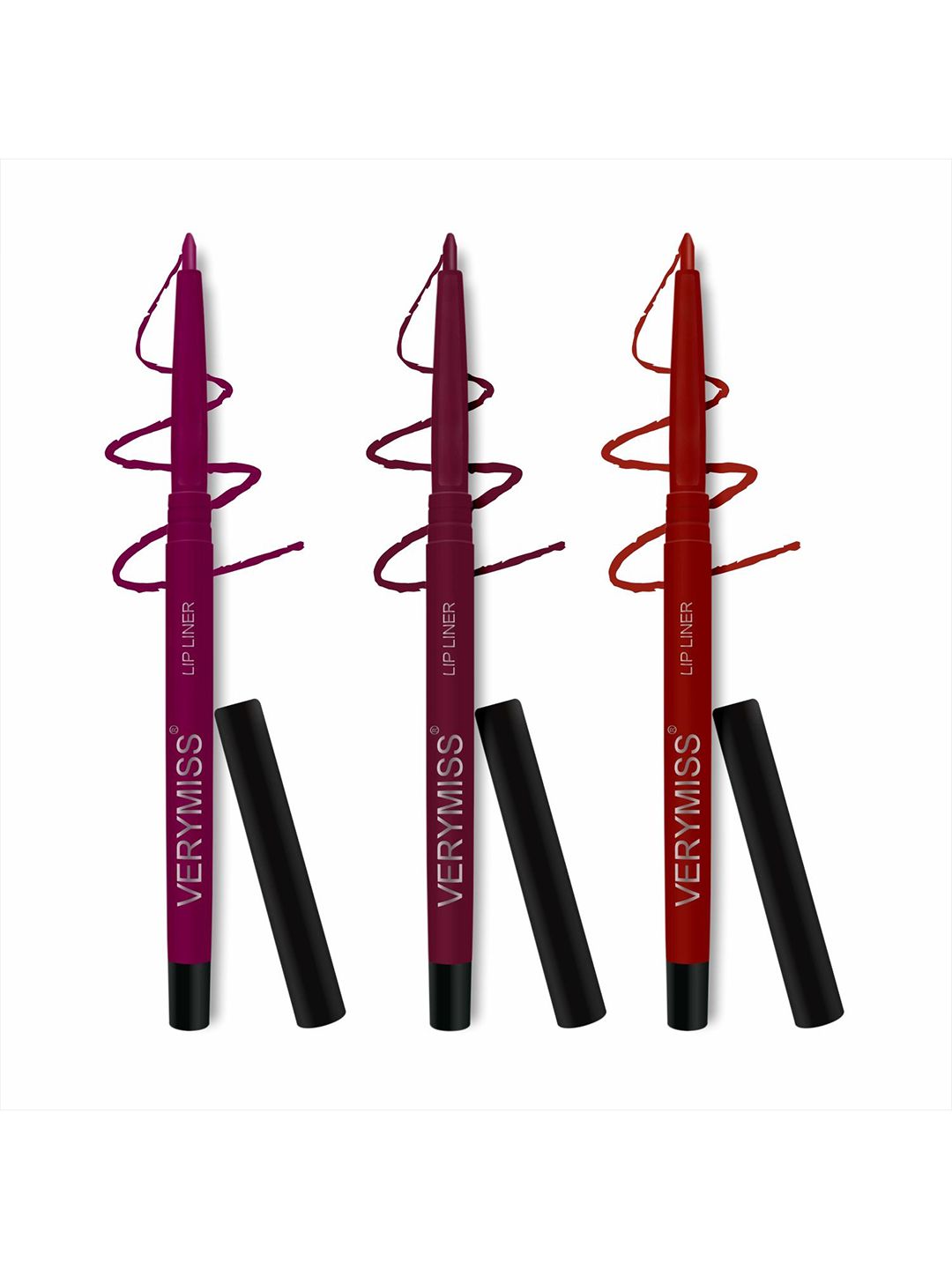 VERYMISS Set Of 3 Creamy Matte Lip Liner- 0.25 g Each-image-28