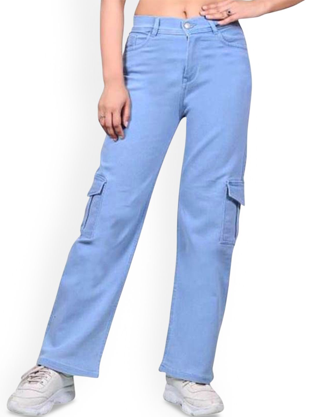 ZARISTAA Women Straight Fit Low Distress Jeans-picture-16