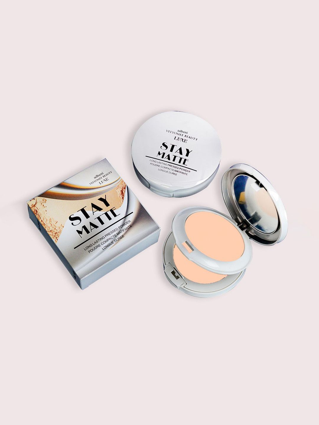 Adbeni Imported Stay Matte Compact Powder- 20 g- Shade- 02-image-36