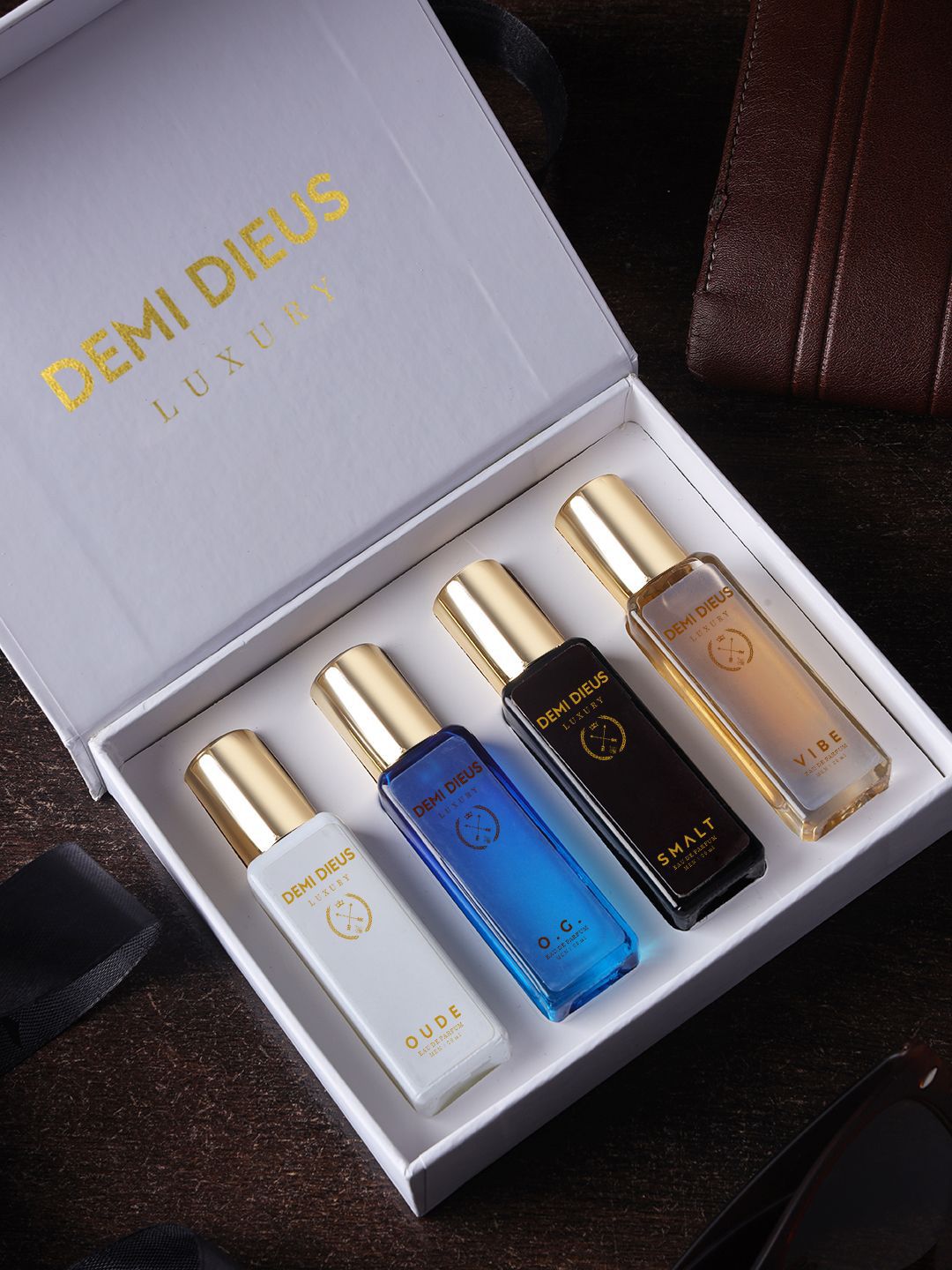 DEMI DIEUS Set Of 4 Smalt, Vibe, Oud & O.G Long Lasting Eau de Parfum - 20 ml Each-picture-12