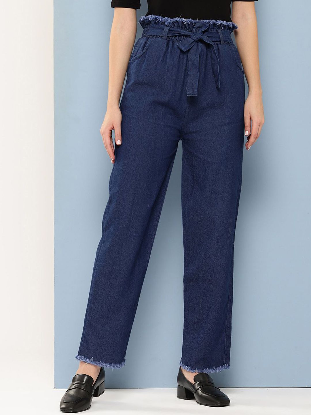 The Roadster Lifestyle Co Mid Rise Relaxed Fit Denim Jeans-image-36