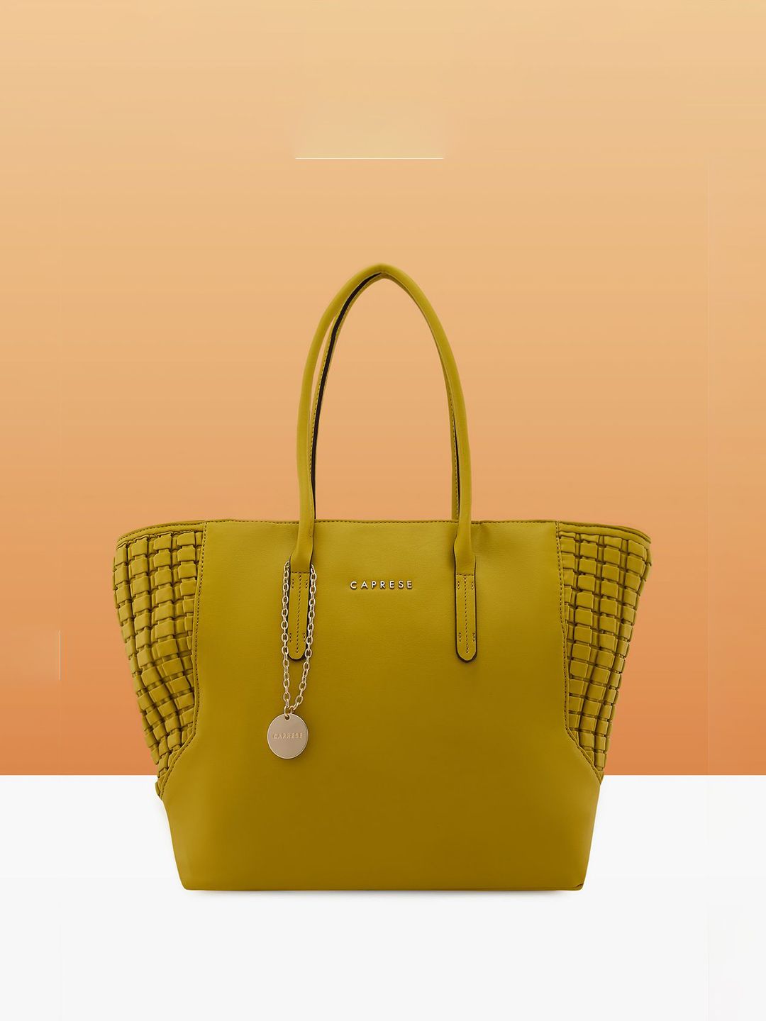 Caprese Women Textured Structured Leather Shoulder Bag-picture-22