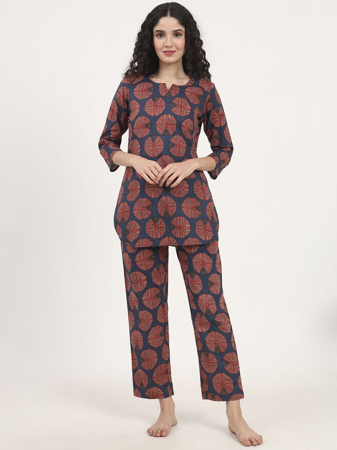 KALINI Women Printed Night suit-picture-26