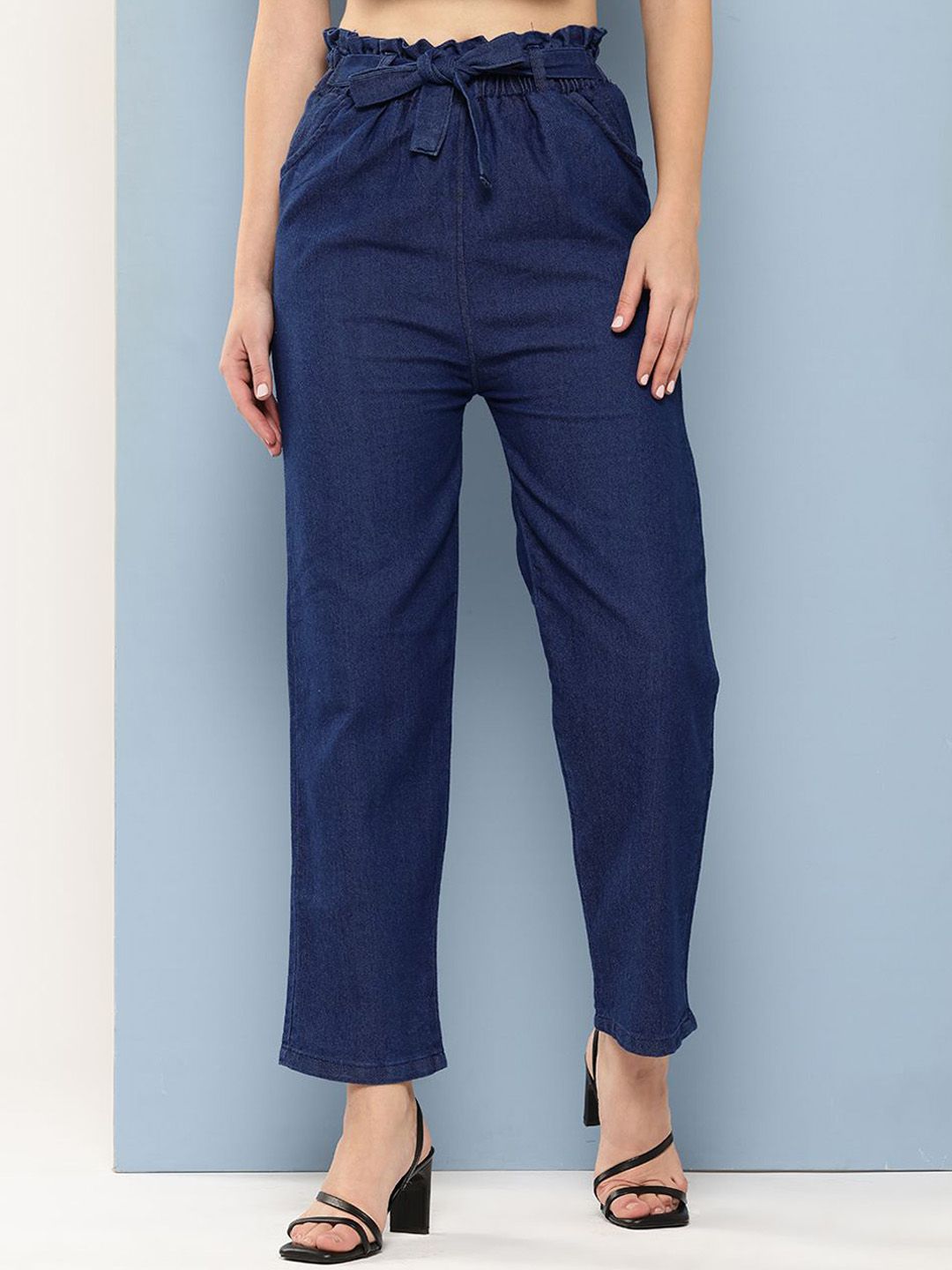 The Roadster Lifestyle Co Mid Rise Relaxed Fit Denim Jeans-image-42