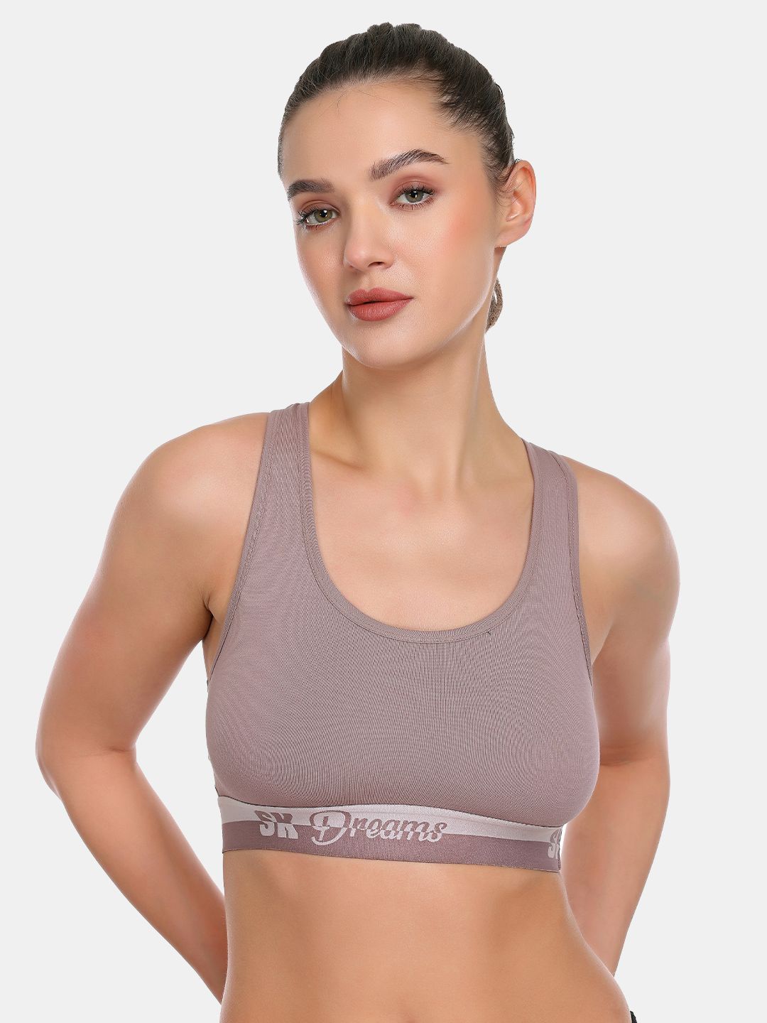 SKDREAMS Women Full Coverage Racerback Workout Bra-picture-35