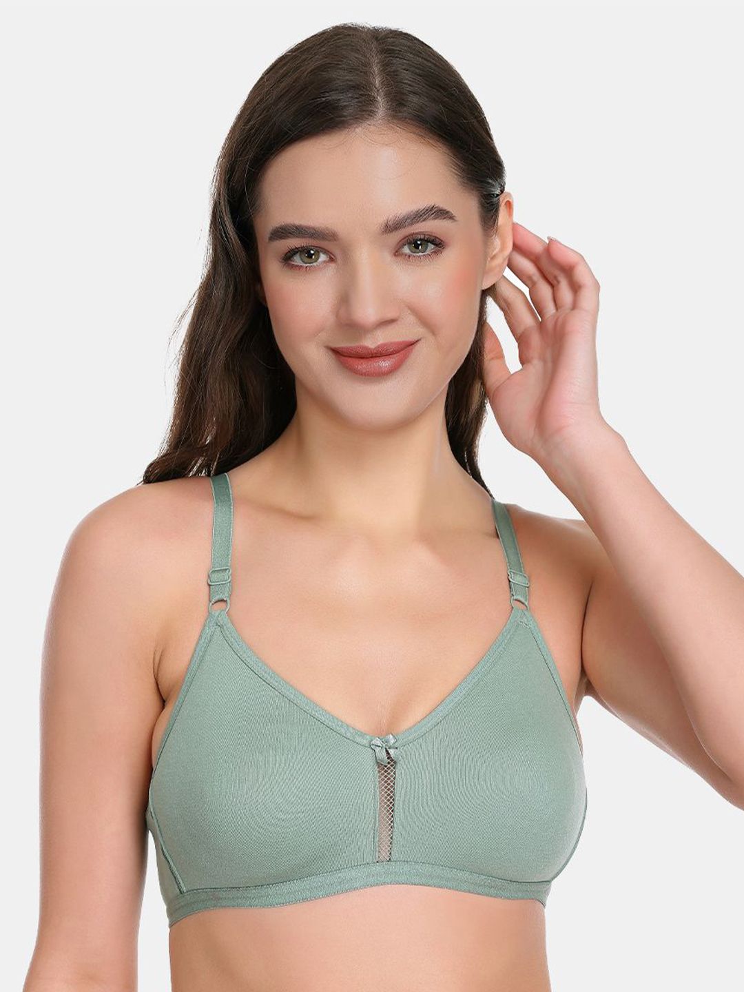 SKDREAMS Full Coverage Seamless Non Padded T-Shirt Bra-picture-24